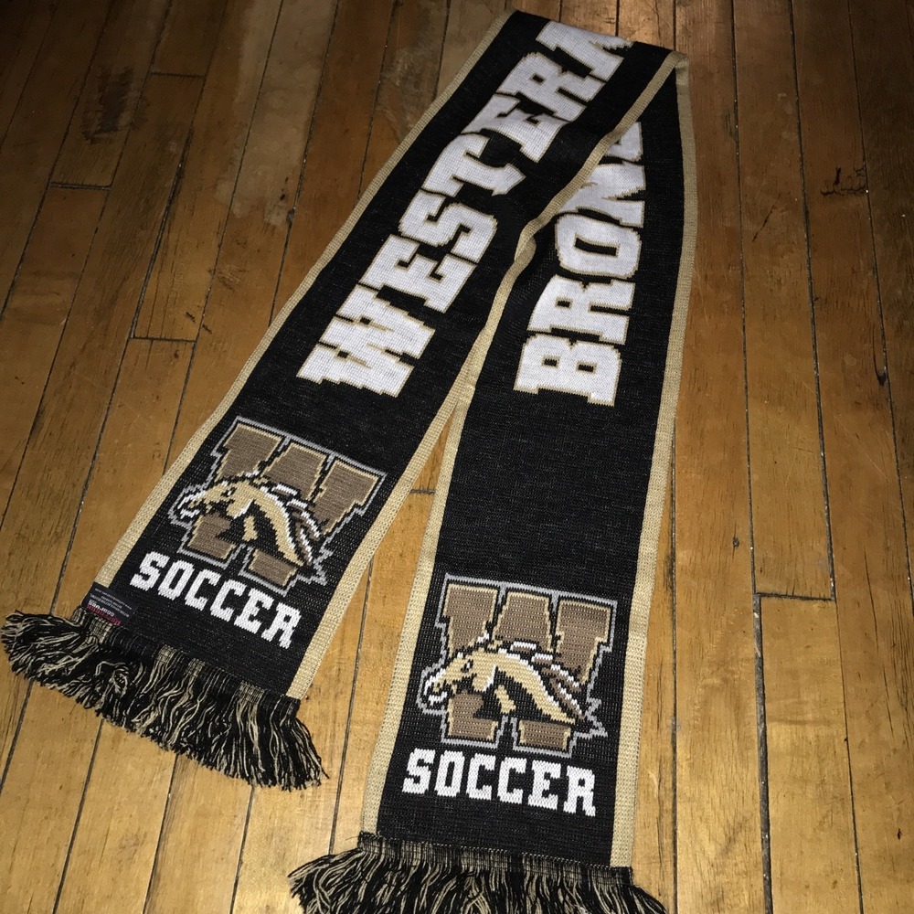 Western Michigan Broncos Soccer Scarf‎